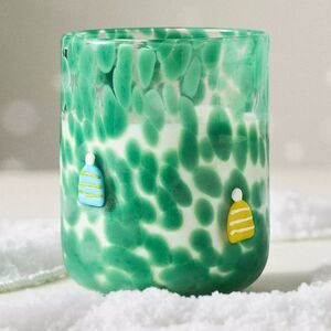 ❤️NWT Green Special Edition Icon Glass From Anthropologie